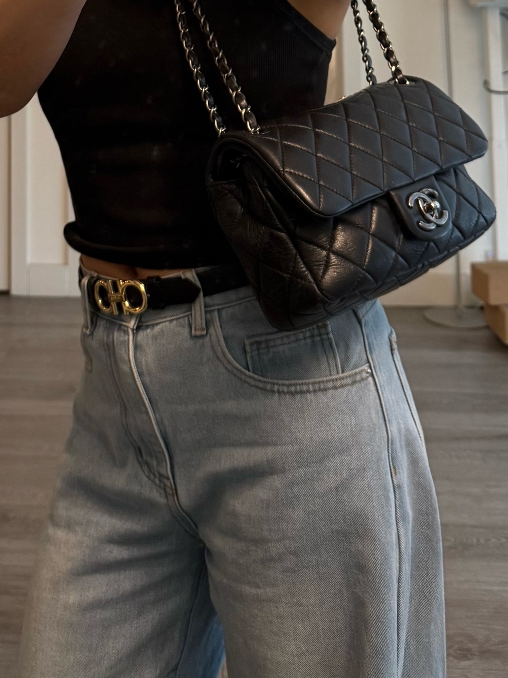 CHANEL 2014 Paris Dallas Small Quilted Calfskin Flap crossbody bag - Picture 13 of 16